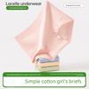 Large Size Lady Spring and Autumn Pure Cotton Antibacterial Crotch Breathable Mid Waist Triangle Briefs