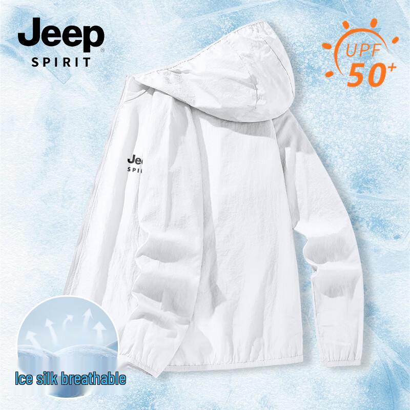 JEEP SPIRIT Men's Summer Breathable Sun Protection Jacket