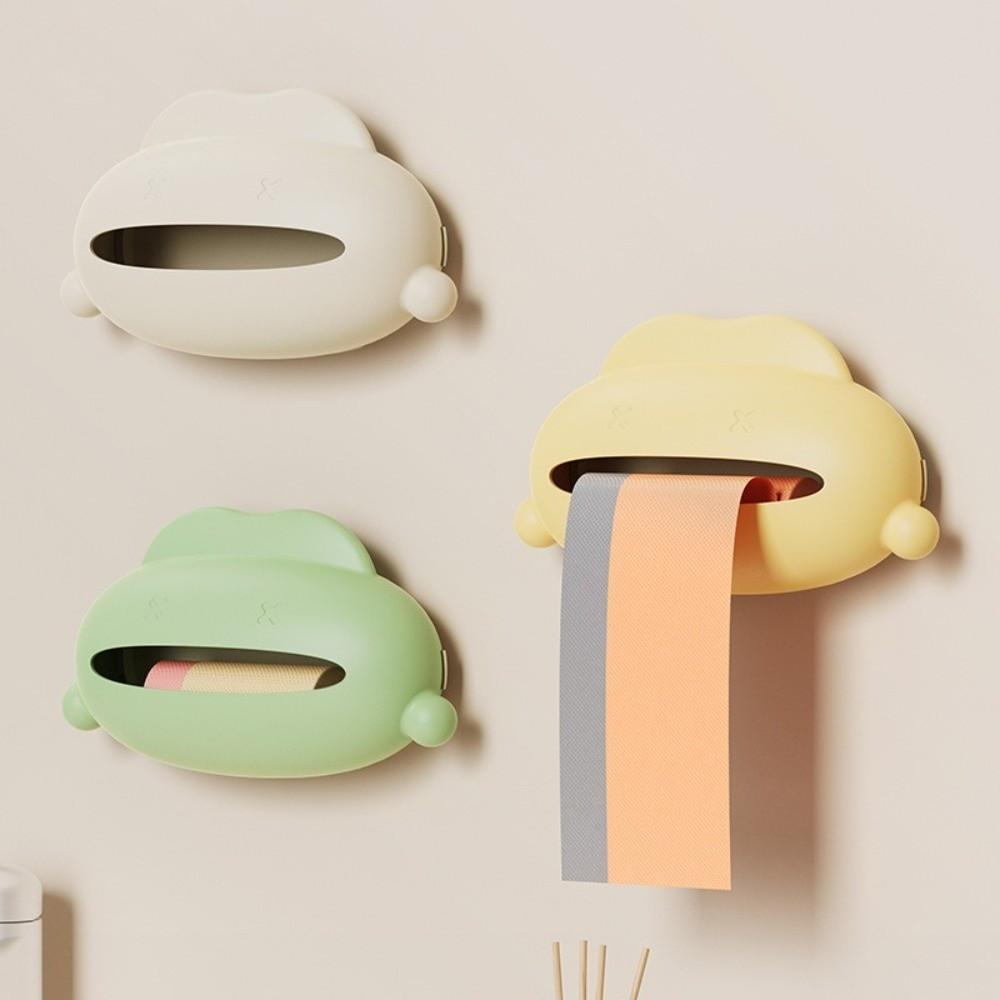 Plastic Garbage Bag Storage Box Wall Mounted Storage Holder Cleaning Bag Sorting Box  Household