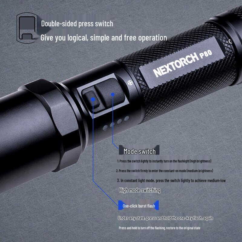 Nitecore P81 Tactical Flashlight