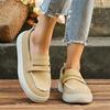 Fashion 2025 New Women Loafers Retro Outdoor Designer Shoes Women Trend Fashion Slip-On Sneakers Rubber Sole Lightweight Women Shoes
