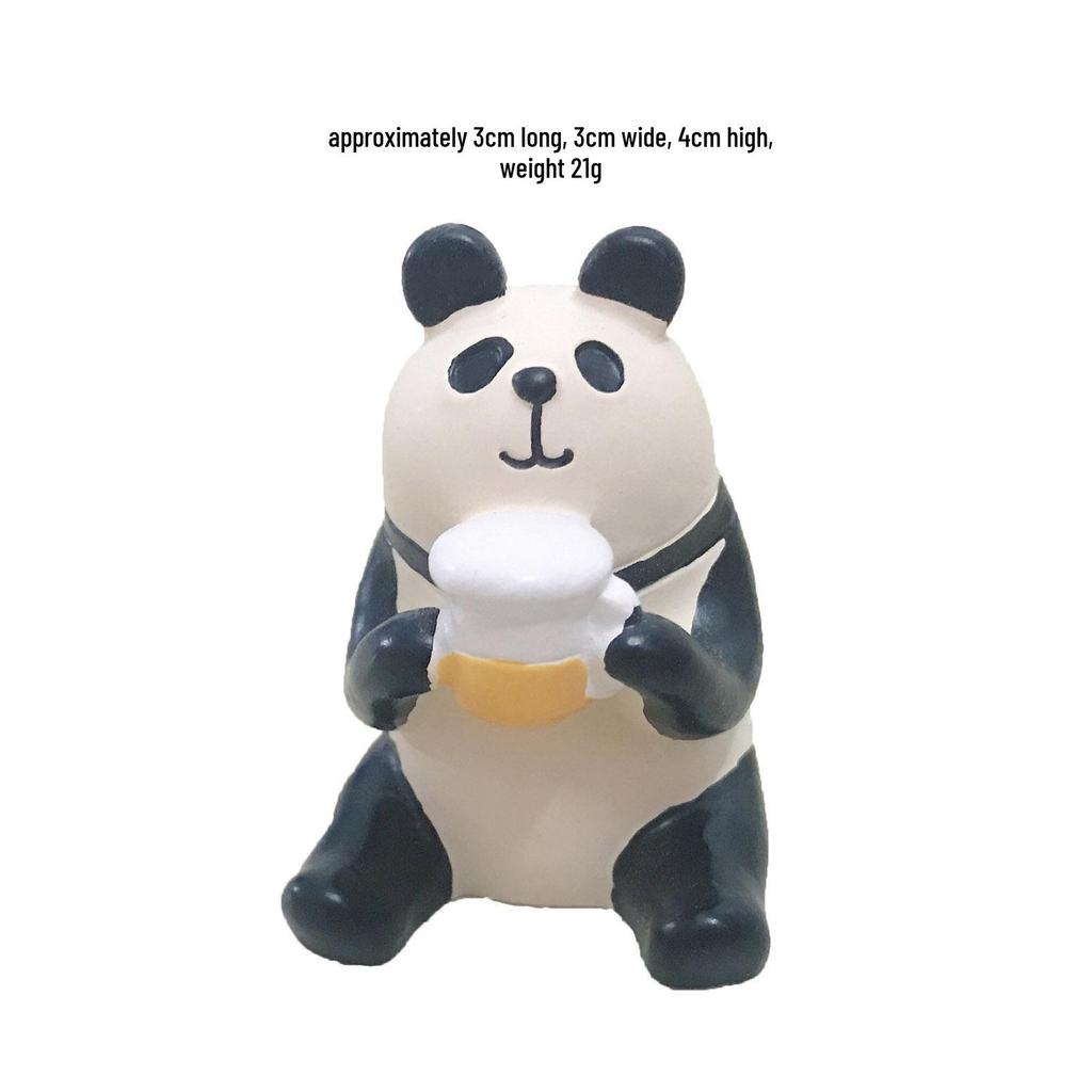 Japanese Cat Console Ornament: Trendy ZAKKA Resin Figure for Desktop or Car