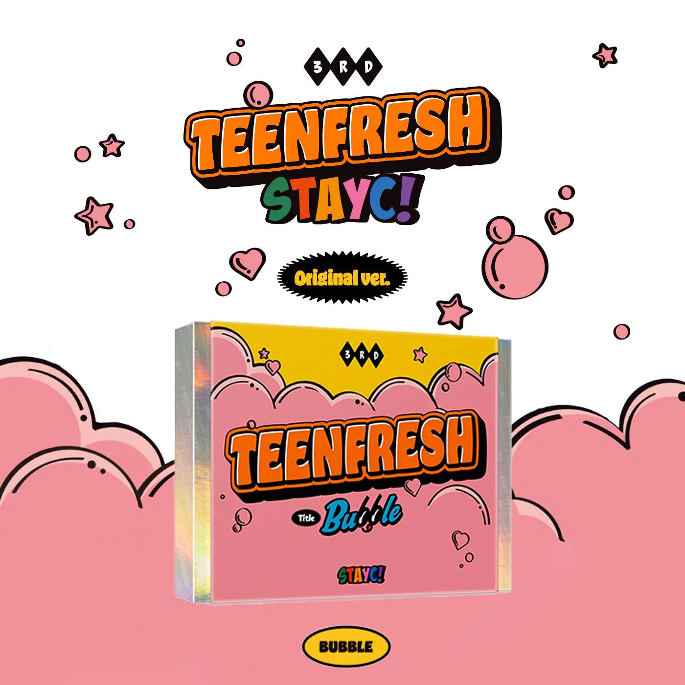 

STAYC - [TEENFRESH] третий мини-альбом BUBBLE