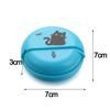 1pcs Headphone Cable Box Round Headphone Storage Box Rotating Cover Earphone Container Home Accessories Cute Data Line Box Case