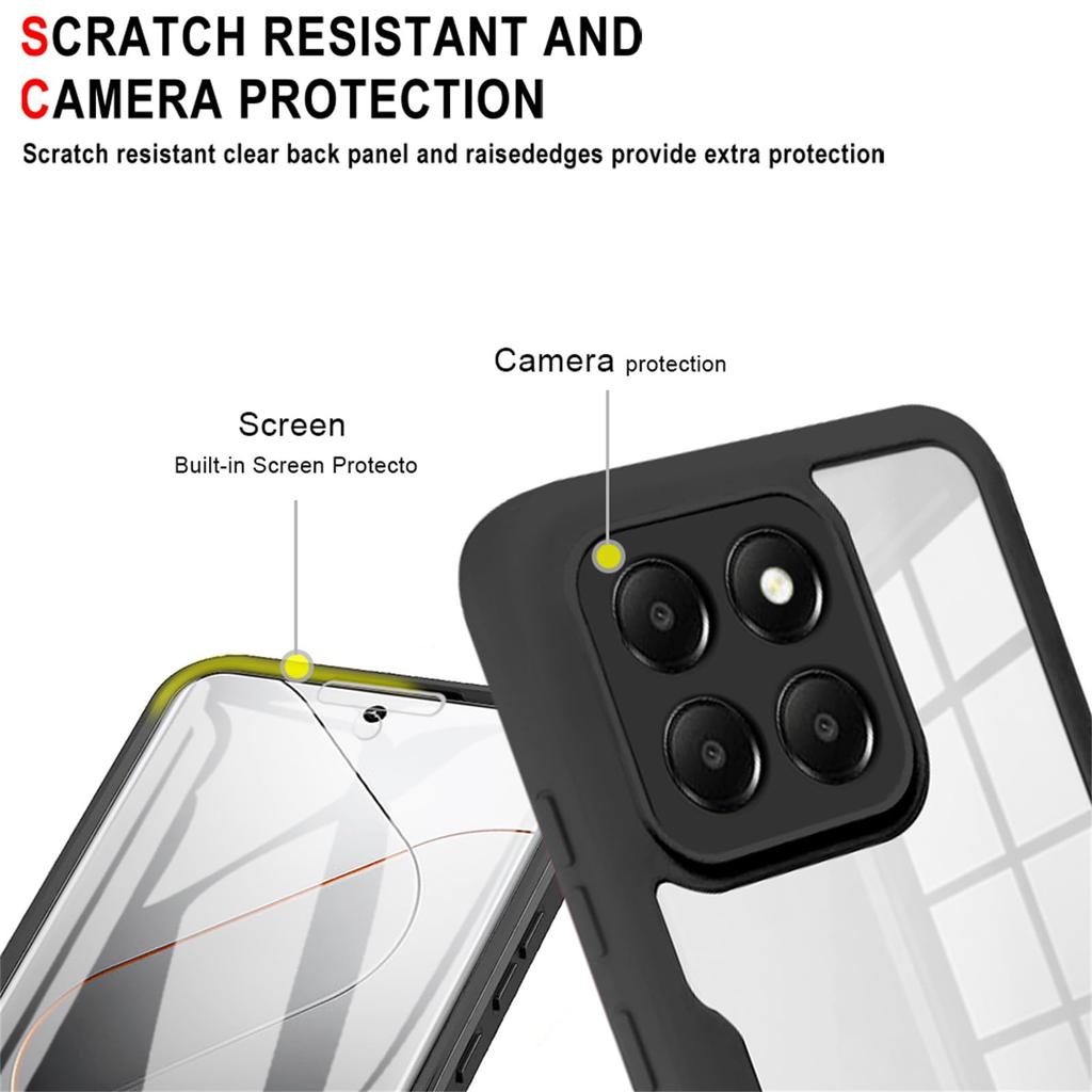 360 Full Protection Clear Case For Xioami 14T 13T 12T 11T Pro Double-Side Shockproof Silicone Cover For Xiaomi 14 13 12 11 Pro