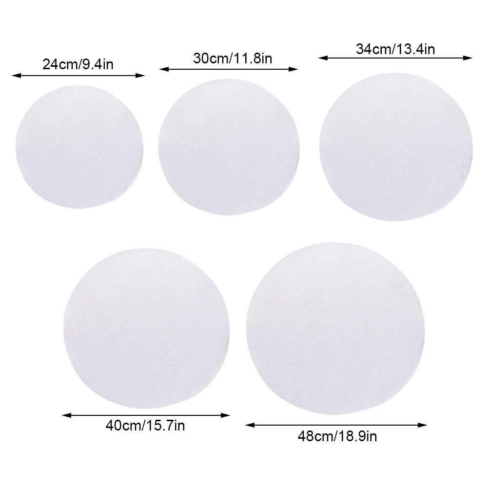 Pure Cotton Steamer Cloth Household Drawer Cloth Steamed Rice And Bun Mat Round Cotton Gauze For Kitchen Steamer