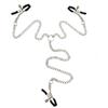 Three Headed 3 Clamp W Chain Nipple Clamps Stimulation Breast With Chain Clips Slave BDSM Fetish Erotic Sex Tool For Women