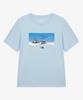 Noseupeiseu Nt7Us63C Men'S 69 Days Expedition Short Sleeve T-Shirt 2 Light Blue