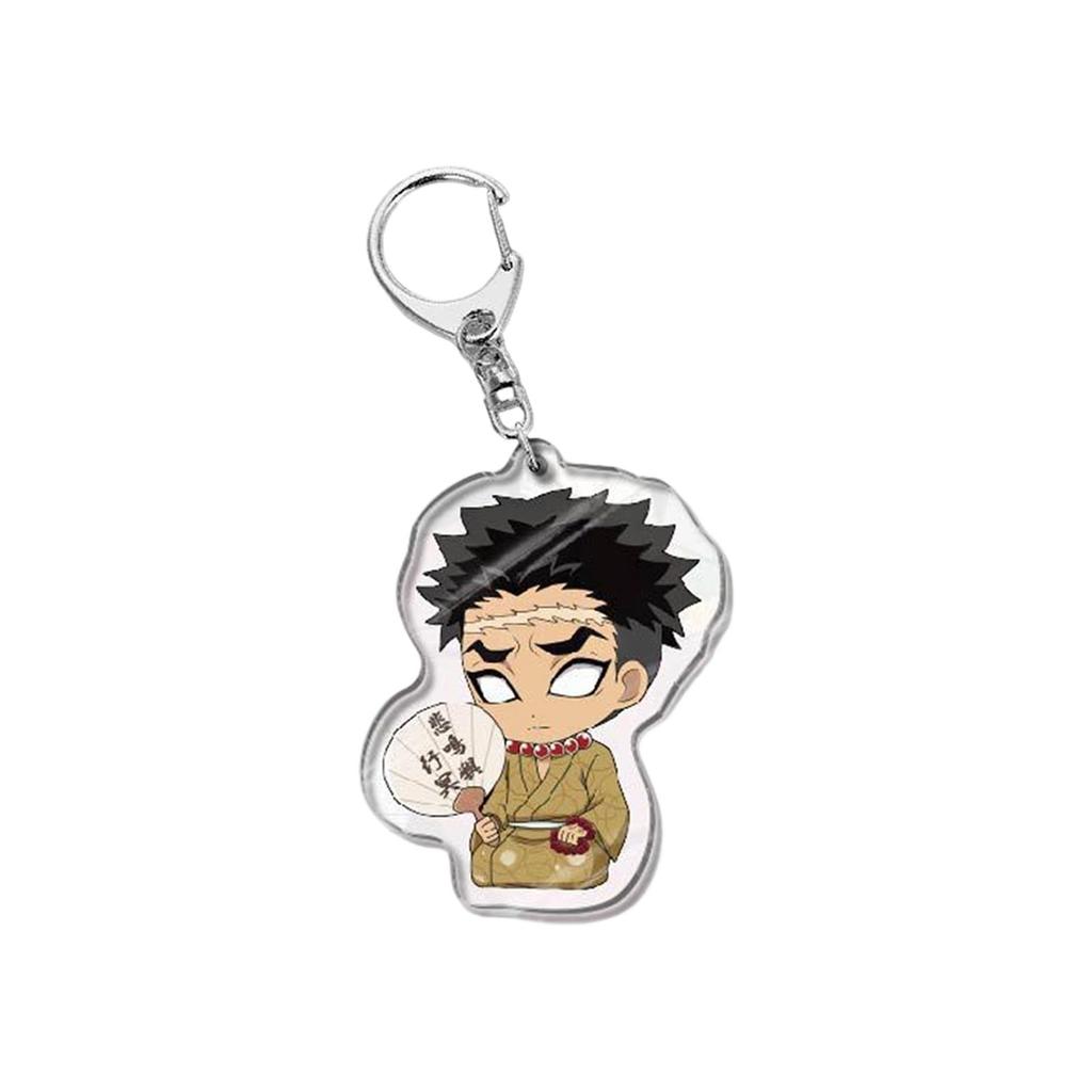 Cartoon Anime Movie Transparent Acrylic Keychain Pendant, Exquisite Gift Hanging Accessories For Backpacks