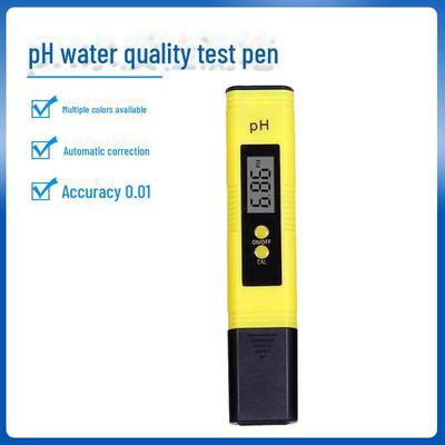 Digital pH Meter - Automatic Correction, Water Quality Analyzer, Acidity Test Pen