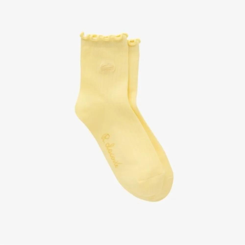 Women s Lace Ankle Socks RA197E-56G-107 RA197E-56G-107 107 (Light Yellow)