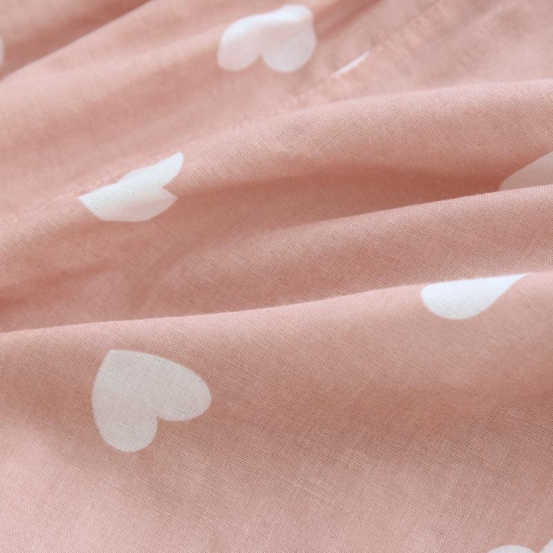 Women's 2023 Summer Cute Short Sleeve Cotton Pajama Set