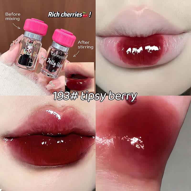 

Cappuvini Блеск для губ Mushroom Glow 4 г Кристальное сияние Увлажняющий Нелипкий Идеальный карманный вариант для вечеринки, Дня святого Валентина и Рождества