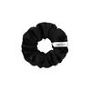 Crease Satin Hair Scrunchie Black S