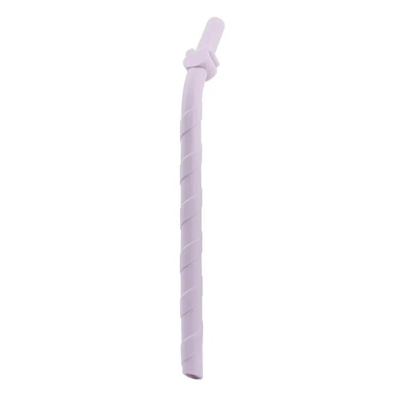 

10/5/1pcs Reusable Food Grade Silicone Straws 180*10mm Straight Bent Drinking Straw with Cleaning Brush Set Party Bar Accessory
