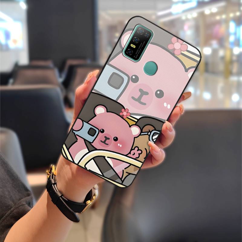 Waterproof TPU Phone Case For Doogee N30 Couple Cartoon Shockproof Full Wrap Soft Case Silicone Back Cover Protective