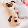 80-120CM Giant Soft Long Dog Plush Pillow Stuffed Puppy Home Decoration Sofa Cushion Children Girl Holiday Gift Toys