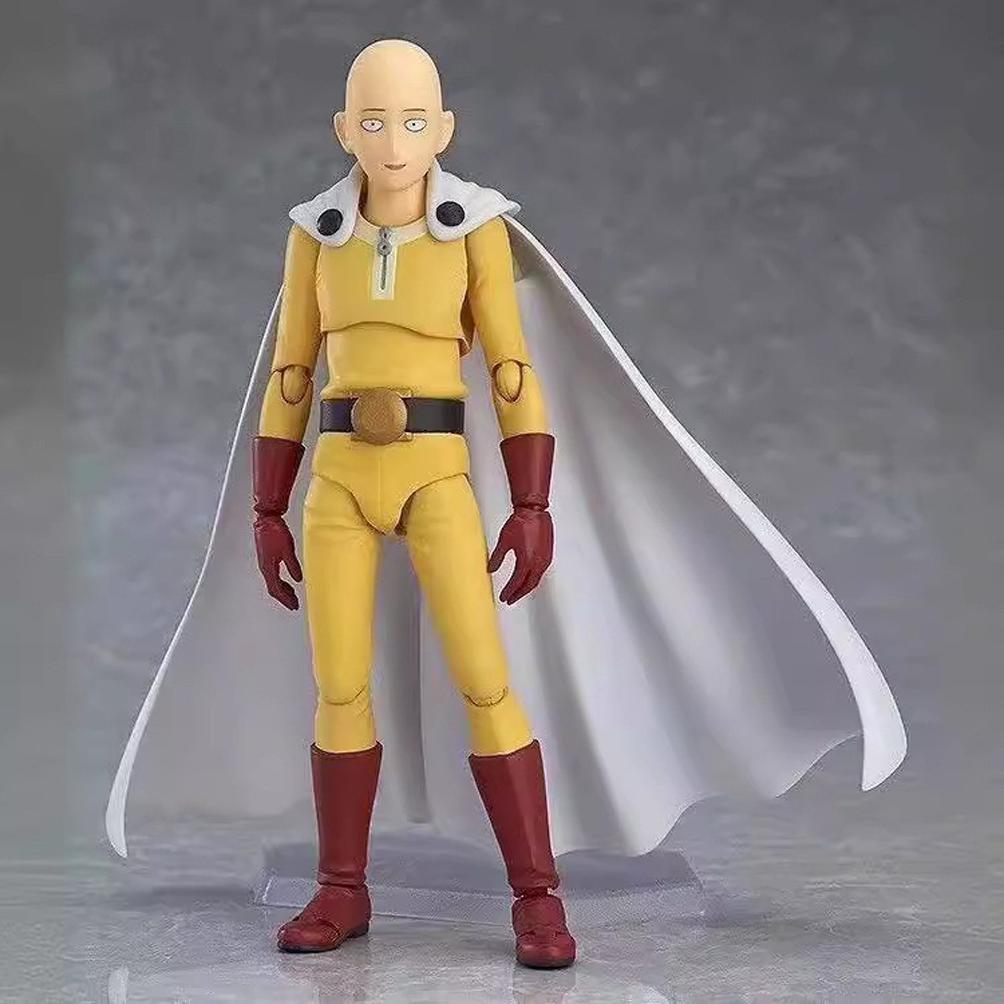 One Punch Man Saitama Figur Figma Stil Actionfigur PVC Sammlerstück Modell Puppe Spielzeug