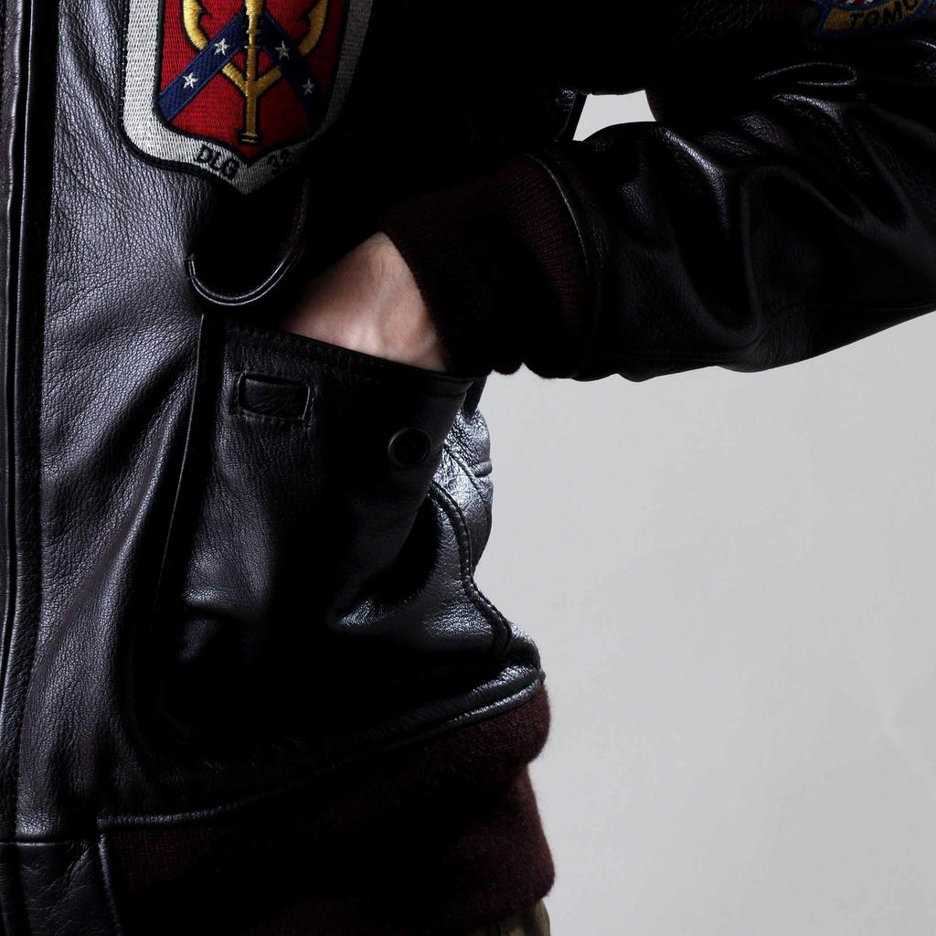 AVIREX Keçi Derisi TOPGAN G-1 Erkek Ceket (6101063)