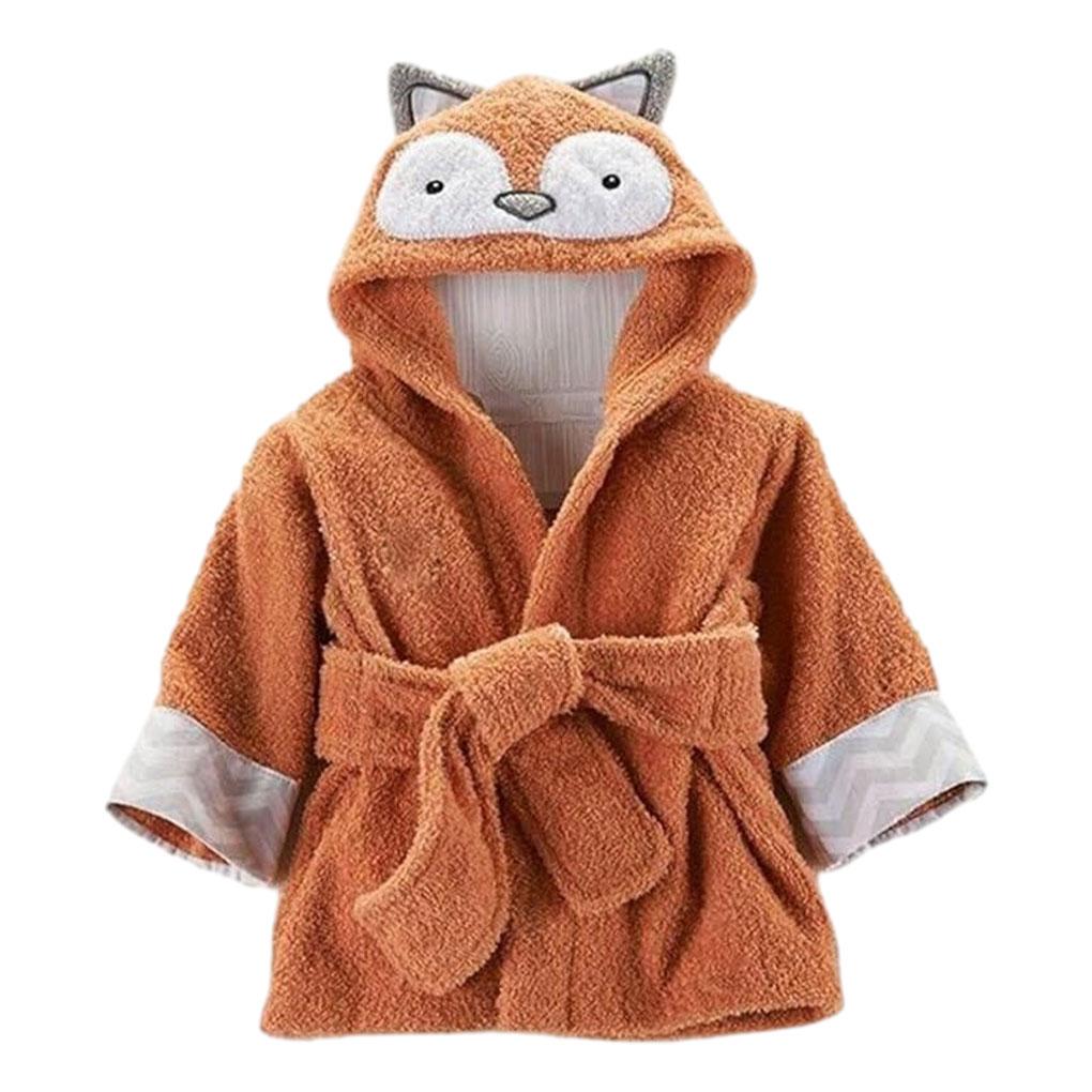 Skin Friendly Baby Bath Towel Made With Cotton Good Water Absorption Cute Animal Baby Bath Towels