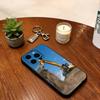 Excavator Phone Case  Soft  Silicone black For IPhone 17 16 15 14 13 12 11 X XR Plus Pro Max Plus