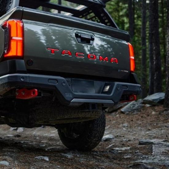 For 2024 2025 Tailgate Letters Emblems Tacoma Accessories Red 3D Decals Stickers