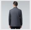 2024 Men's Winter Down Jacket - Mid-length Business Lapel Coat with Detachable Liner