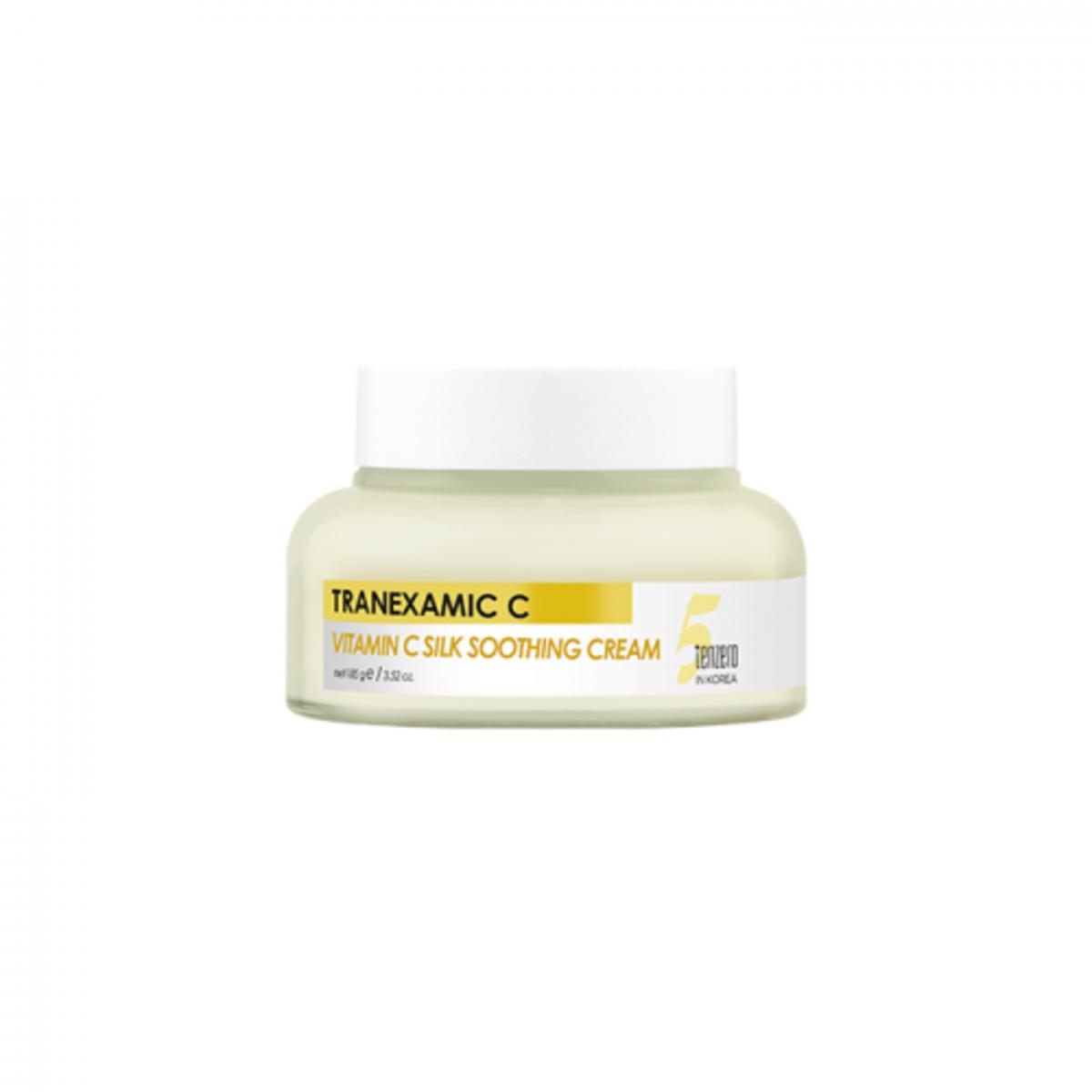 TENZERO Tranexamic Acid Vitamin C Silk Soothing Cream Glow 100g
