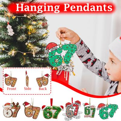 Vánoční dekorace Přívěsek Vánoční strom Tag Téma Party Crafts Ornament