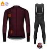 GOBIK Thermal Long Sleeve Cycling Jersey Men Winter Warm Road Bike Wear