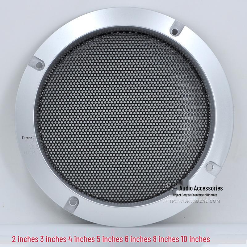 

Декоративное кольцо с АБС-сеткой для динамиков 2-10 дюймов Silver-2 Inch