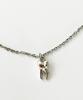 Sk8Er Rock Tooth Surgical Steel Necklace ((Steel))