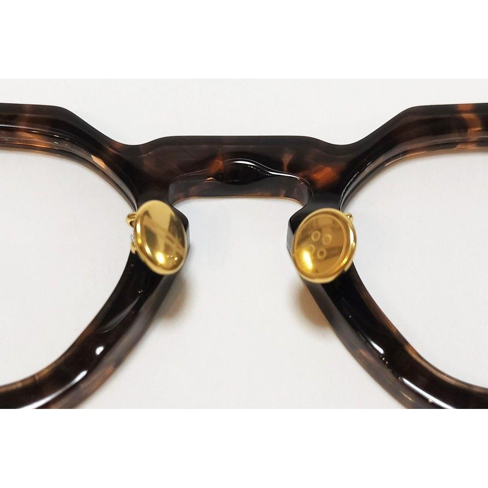 Used JEAN PHILIPPE JOLY Filton Bouton's col.4 Brown Sasa Acetate Made in Japan Filton