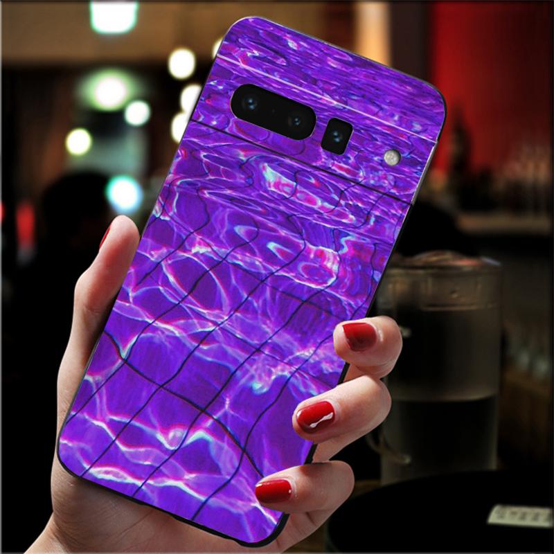 Phone Case For Google Pixel 10 Pro XL 9 Pro XL 9A 8 7 6 Pro Pixel 8A 7A 6A Pixel 8 7 6 5 Aesthetic Purple