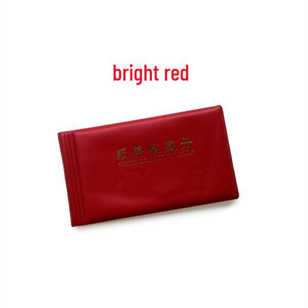 

Альбом для коллекции старинных монет и бумажных денег: 20 страниц - 40 карманов, 30 страниц - 60 карманов 20 Pages ярко-красный