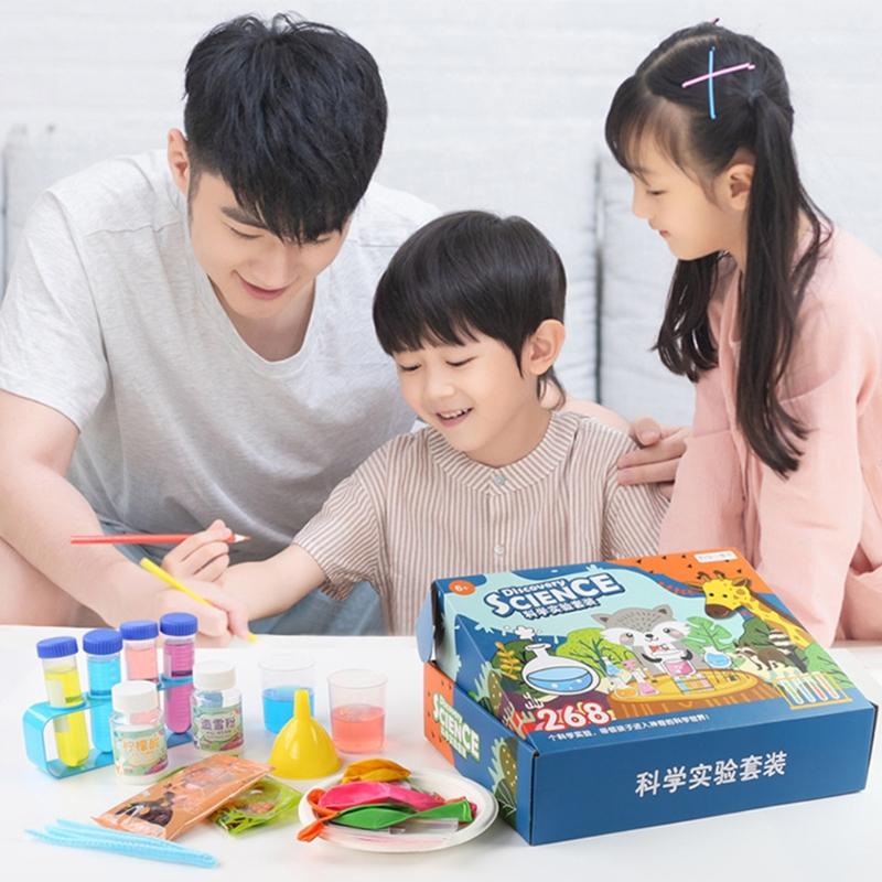 Children Lifelike Chemical Experiment Toys for 6-8 Year Old Kids Brain Training Improve Intelligence Toys