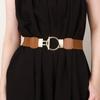 Round Buckle Waistband Casual Waist Belts Exquisite Waist Strap  Women
