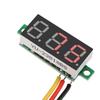 1pc Digital 0.28 LED Display Voltmeter DC Current Meter Panel 0 100V (Red)