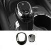 For Chevrolet Equinox Black Titanium 18- Gear Shift Knob Head Cover Trim 2*