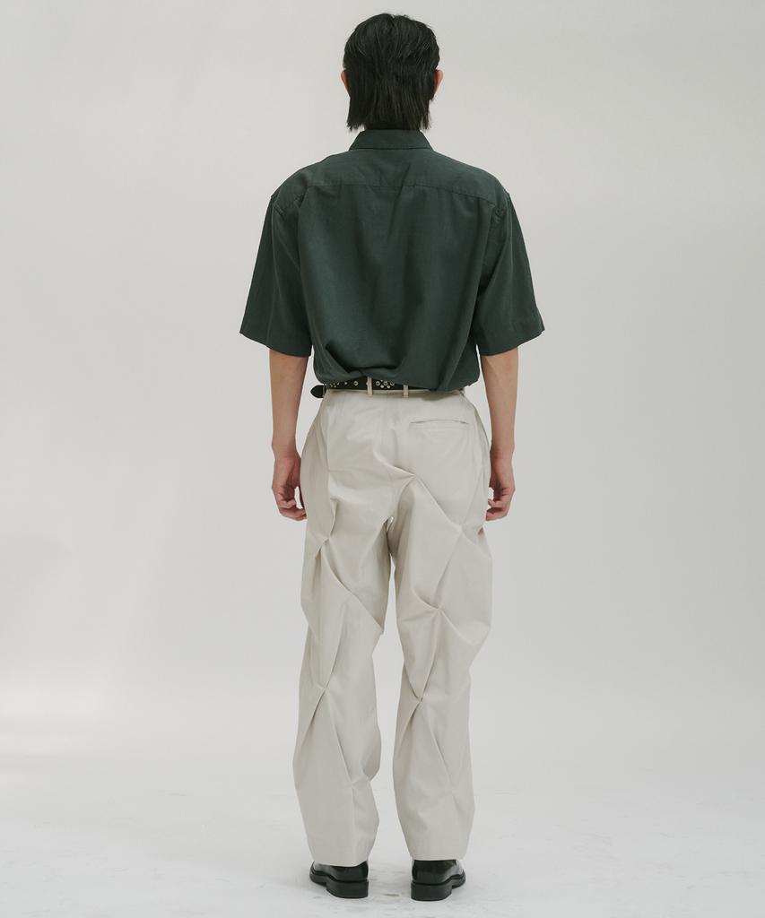 AEGO FREEDOM LAB Nip Crump Pants_Sand Beige