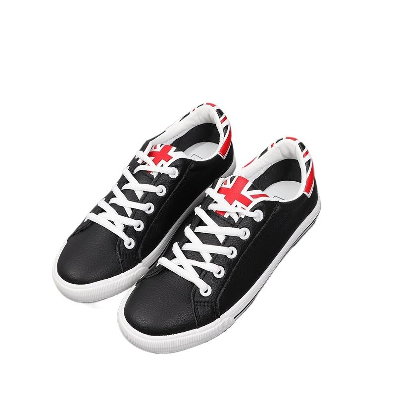 Fashion 2025 Women's Soft Leather Sneakers Lightweight Non-Slip Perforation for Breathability Lace-Up Casual Comfortable Walking Shoes