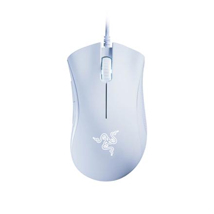 Razer | Gaming Mouse | Deathadder Essential Ergonomic | Optical Mouse | Wired | White