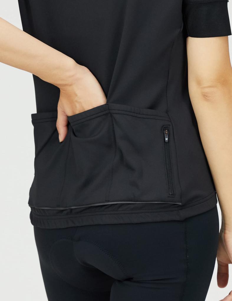 Pearl Izumi Minimal Jersey Size M Women's Shirt, W621-B, Black,