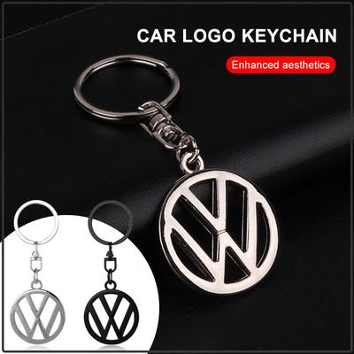 1 Stück 3D Metall Auto Emblem Schlüsselanhänger Zinklegierung Schlüsselanhänger Autozubehör Für Touran Golf-4 5 6 7 Passat Polo MK4 Bora Altea Alhambra Sharan