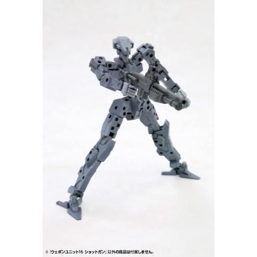 Kotobukiya M.S.G Modeling Support Goods Weapon Unit 16 Shotgun, Total Length Approximately 135mm, Non-Scale Plastic Model