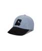 ONRIDPROJECT Applique Symbol Corduroy Two-Tone Ball Cap - Sky Blue