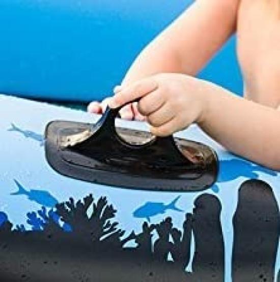 Sieco Design AquaVue Underwater Exploration See-Through Boat Float for Kids and Adults [Official Japanese Product]