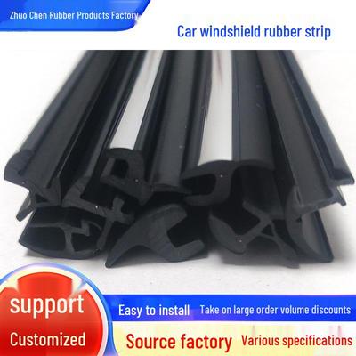 Car Door & Windshield Soundproof Rubber Sealing Strip