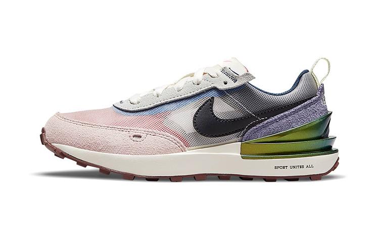 

Nike Waffle One Comfortable Slip Resistant Cushioning Abrasion Resistant Low top Kids Lifestyle Shoes DM5455-701 28
