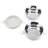 Tragbarer Lunchbox-Behälter aus Edelstahl, Bento-Box, Lebensmittelbehälter (2 Schichten 1400ml)